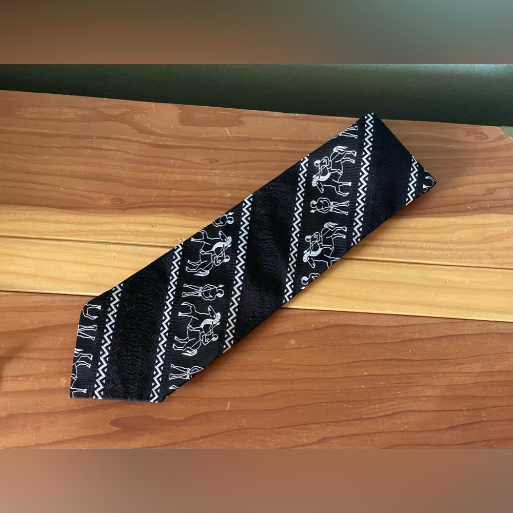 John Blair Men's Tie Primitive People Dacron Polyester 53” Vintage
